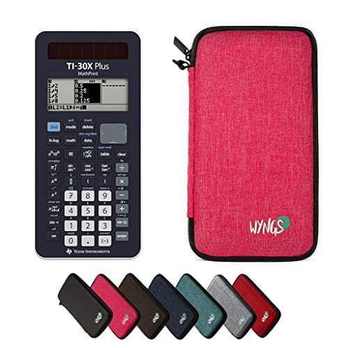 CALCUSO Sparpaket Pink mit Taschenrechner TI-30X Plus Mathprint von Texas Instruments