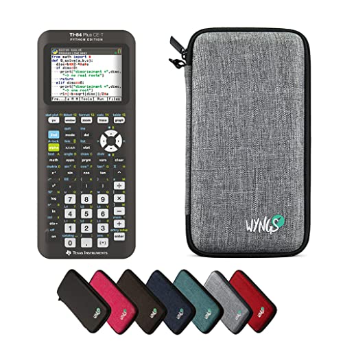 CALCUSO Sparpaket Hellgrau mit Grafikrechner TI-84 Plus CE-T Python Edition von Texas Instruments