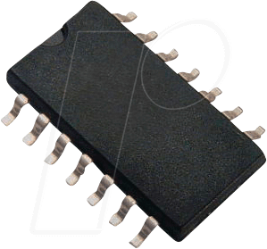 CD 4093BM TEX - NAND-Gate, 2-Input, 3 ... 18 V, SO-14 von Texas Instruments