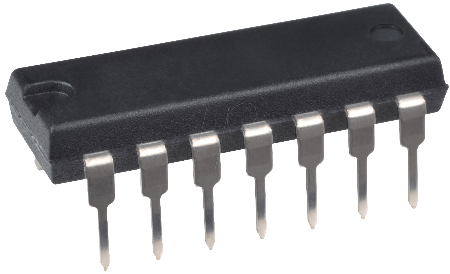 MOS 4011 - CMOS Vierfach-2 Eingangs-NAND-Gate, 3 ... 15 V, DIP-14 von Texas Instruments