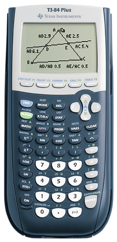 TEXAS INSTRUMENTS Grafikrechner TI-84 Plus von Texas Instruments