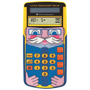 TEXAS INSTRUMENTS Little Professor™ Solar Mathetrainer bunt von Texas Instruments