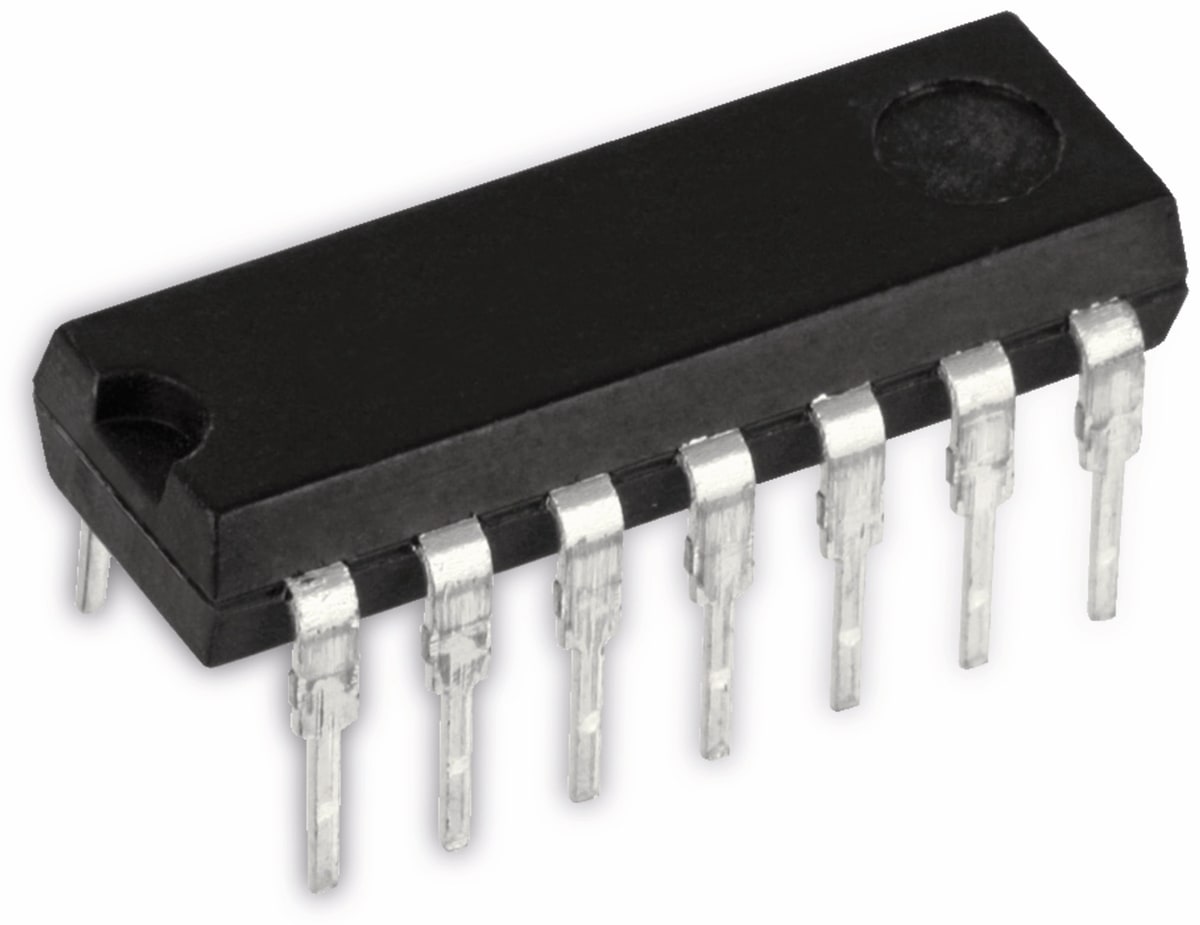 TEXAS INSTRUMENTS RC4136N Operationsverstärker, DIP-14 TEXAS INSTRUMENTS RC4136N Operationsverstärker, DIP-14 von Texas Instruments