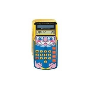 TEXAS INSTRUMENTS Schulrechner Little Professor Solar Rechenlehrer und interaktives Lernspiel, 50.000 Aufgaben zu (LITTLE PROF.SLR) von Texas Instruments