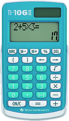 TEXAS INSTRUMENTS Schulrechner TI-106 II von Texas Instruments