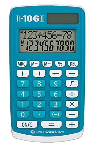 TEXAS INSTRUMENTS TI-106 II - Bleu von Texas Instruments