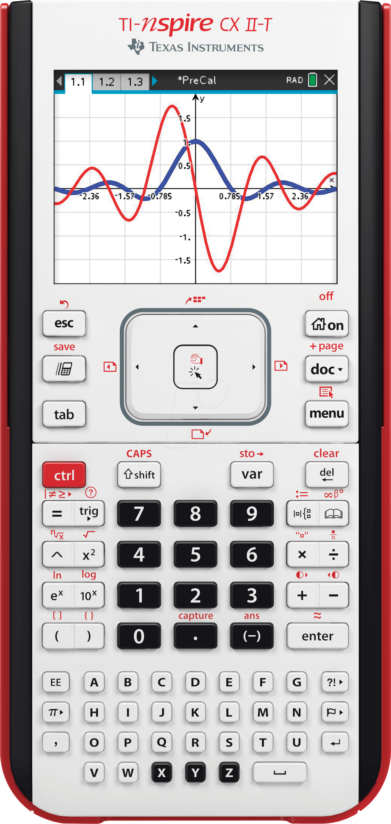 TI-NSPIRE CXIIT - Graphikrechner von Texas Instruments