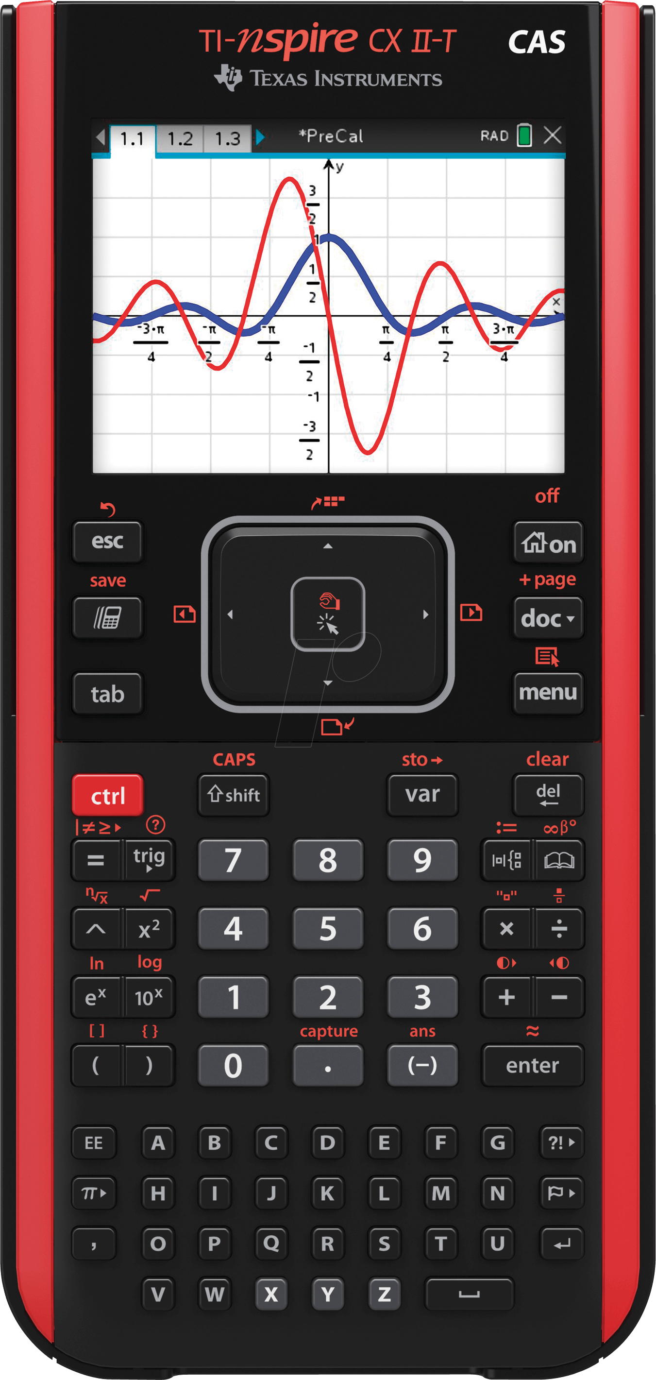 TI-NSPIRE CXIITC - Grafikrechner mit CAS TI-NSPIRE CXIITC - Grafikrechner mit CAS von Texas Instruments