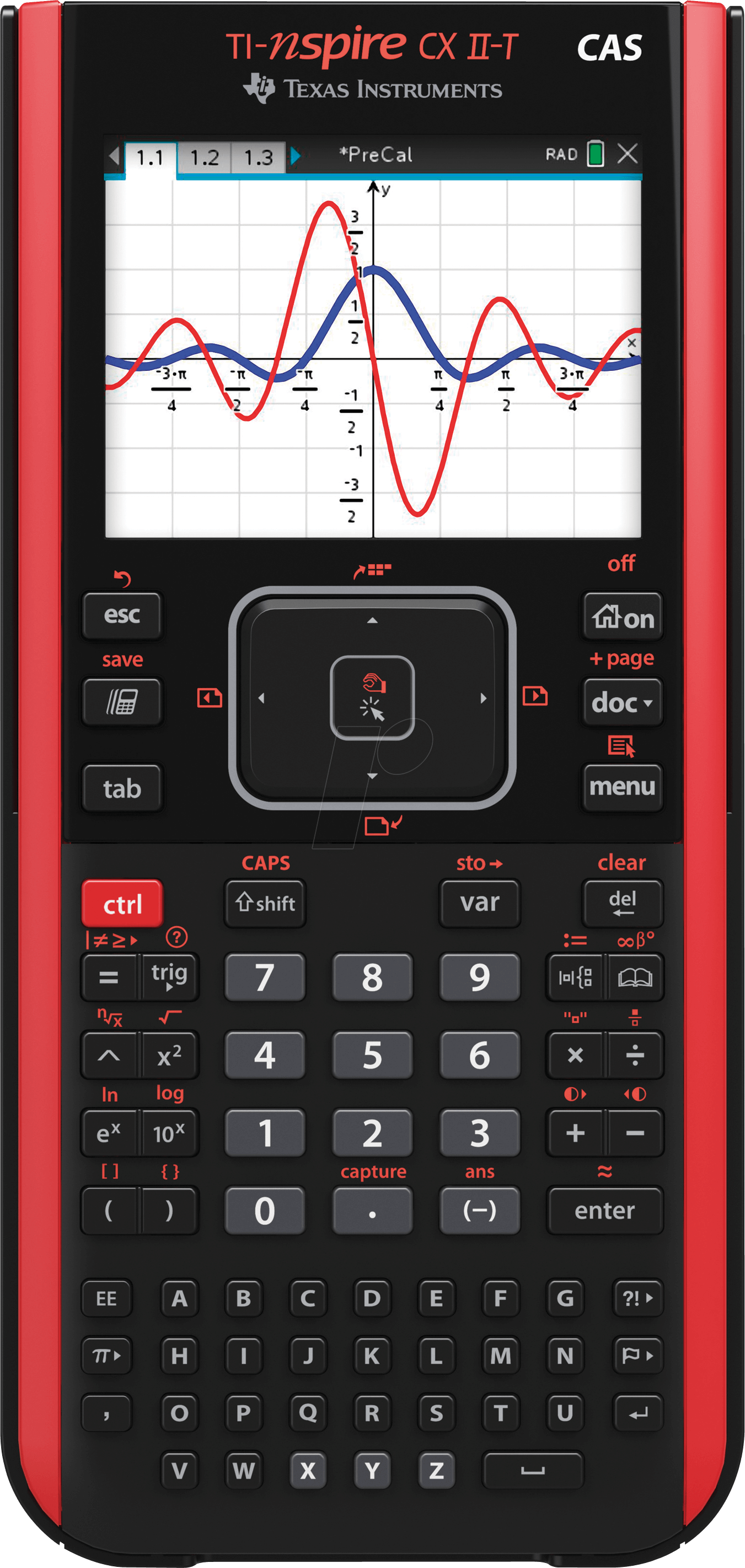 TI-NSPIRE CXIITC - Grafikrechner mit CAS von Texas Instruments