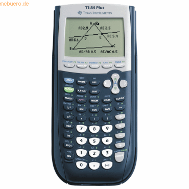 Texas Instruments Graphikrechner TI-84 Plus blau von Texas Instruments