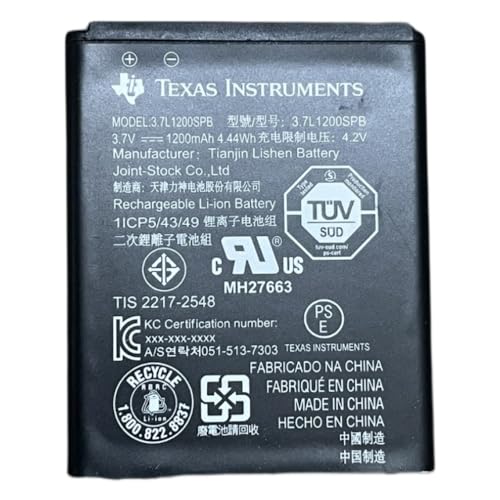 Texas Instruments N2BT-BKT-B TI-Akku-Pack für NSPIRECX/CX CAS von Texas Instruments