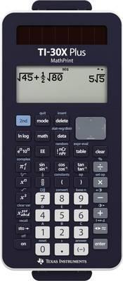 Texas Instruments TI-30X Plus MathPrint Taschenrechner Tasche Wissenschaftlicher Taschenrechner Schwarz (30XPLMP/TBL/3E1) von Texas Instruments