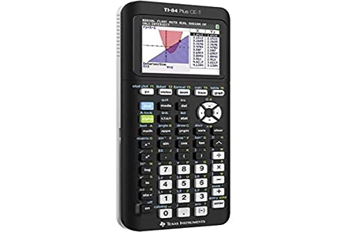 Texas Instruments - TI-84 Plus CE-T Grafikrechner Farbbildschirm Taschenrechner von Texas Instruments