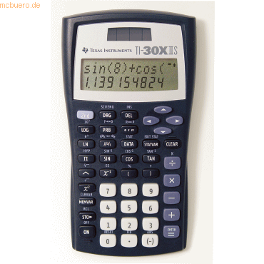 Texas Instruments Texas Instruments Schulrechner TI-30XIIS 11-stellig von Texas Instruments