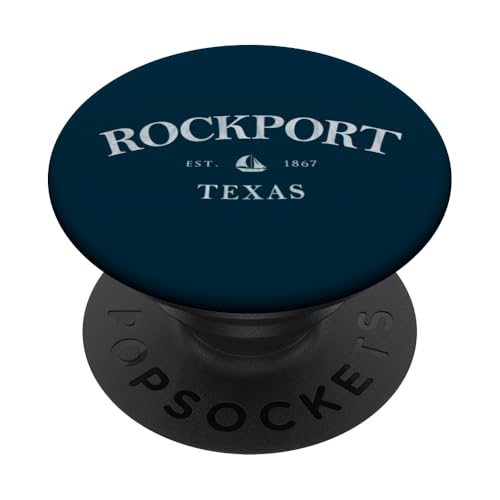 Rockport Texas | Rockport TX Segelboot-Druck PopSockets Klebender PopGrip von Texas Local Apparel