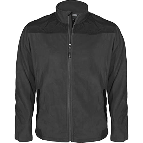 Texstar FJ46 Herren Stretch Fleece Jacke, Größe L, Grau von Texstar