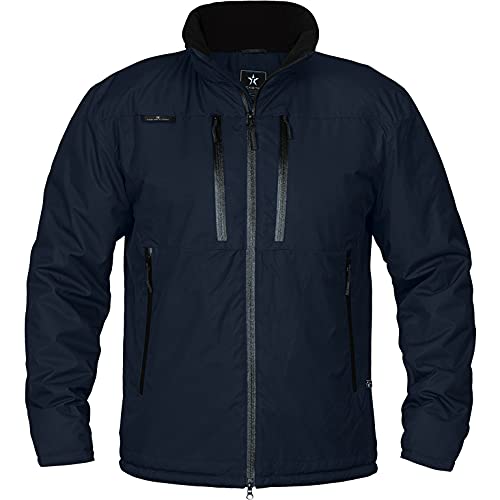 Texstar FJ64 Unisex Winter Jacke, Größe 3XL, Marine von Texstar