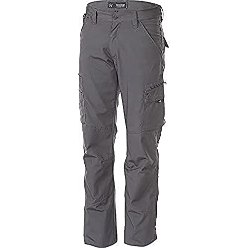 Texstar FP20 Herren Duty Tasche Hose, Größe W30/L30, Grau von Texstar