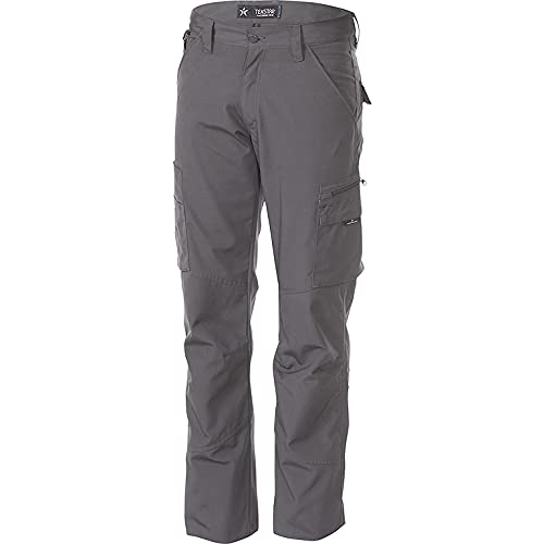 Texstar FP20 Herren Duty Tasche Hose, Größe W31/L30, Grau von Texstar