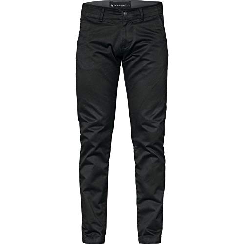 Texstar FP36 Herren Chinos Hose, Größe W33/L34, Schwarz von Texstar