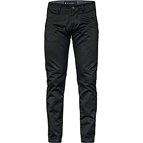 Texstar FP36 Herren Chinos Hose, Größe W36/L30, Schwarz von Texstar