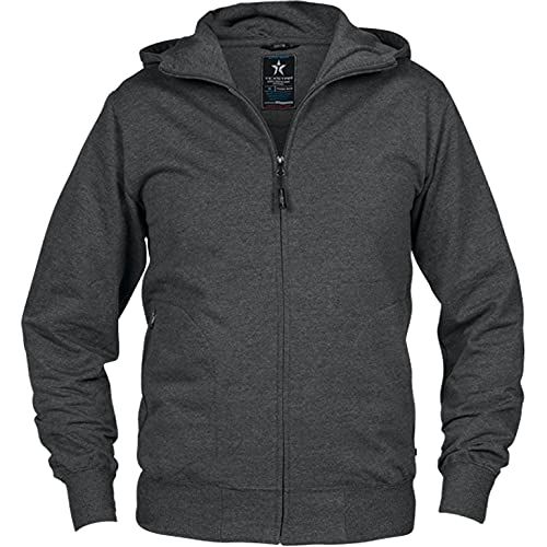 Texstar HC03 Herren Kapuze Cardigan, Größe L, Anthrazit von Texstar