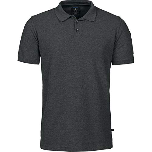 Texstar PS04 Herren Pikee Hemd, Größe L, Grau von Texstar