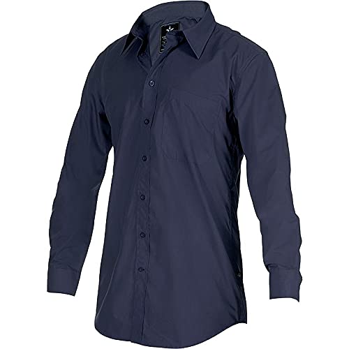 Texstar SH19 Herren Dress Hemd, Größe L, Marine von Texstar