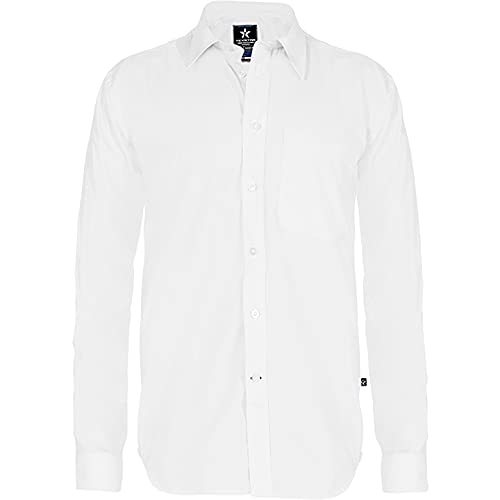 Texstar SH19 Herren Dress Hemd, Größe M, Weiß von Texstar