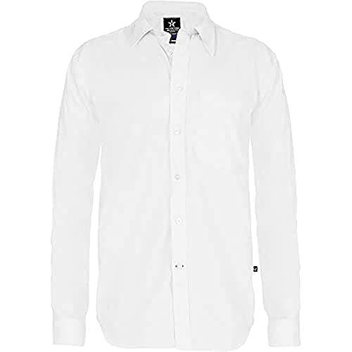 Texstar SH19 Herren Dress Hemd, Größe XS, Weiß von Texstar