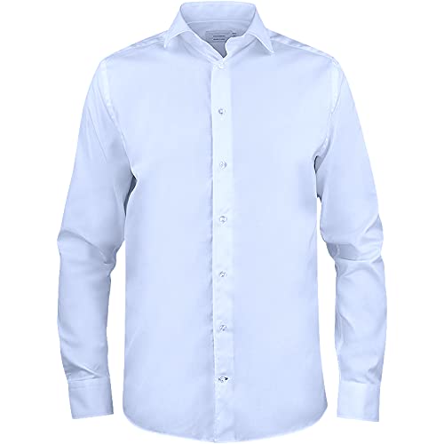 Texstar SH26 Herren Contemporary Hemd, Größe 3XL, Hellblau von Texstar