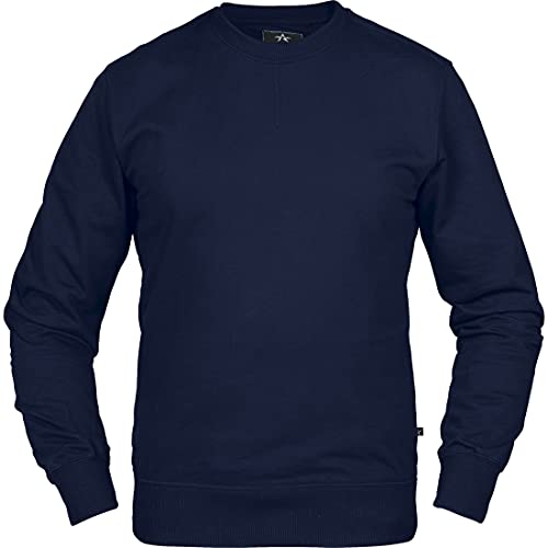 Texstar SW13 Unisex Crew Sweatshirt, Größe 2XL, Marine von Texstar