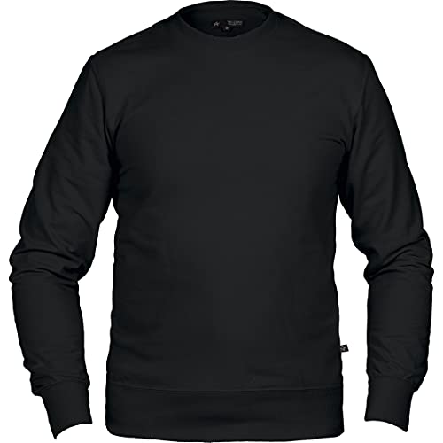 Texstar SW13 Unisex Crew Sweatshirt, Größe 3XL, Schwarz von Texstar