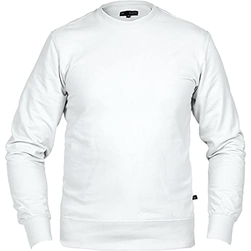 Texstar SW13 Unisex Crew Sweatshirt, Größe 4XL, Weiß von Texstar