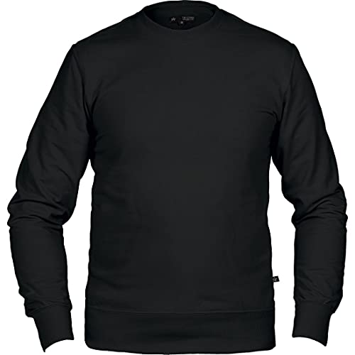 Texstar SW13 Unisex Crew Sweatshirt, Größe L, Schwarz von Texstar
