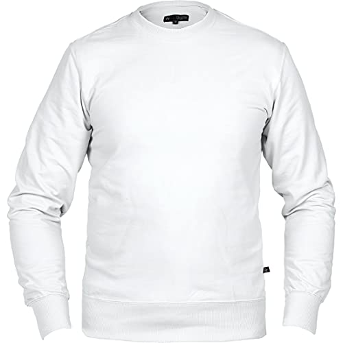 Texstar SW13 Unisex Crew Sweatshirt, Größe XS, Weiß von Texstar