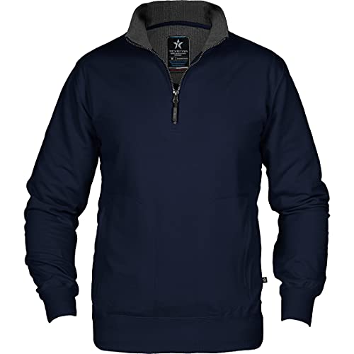 Texstar SW14 Unisex Crew T-Ausschnitt Sweatshirt, Größe L, Marine von Texstar