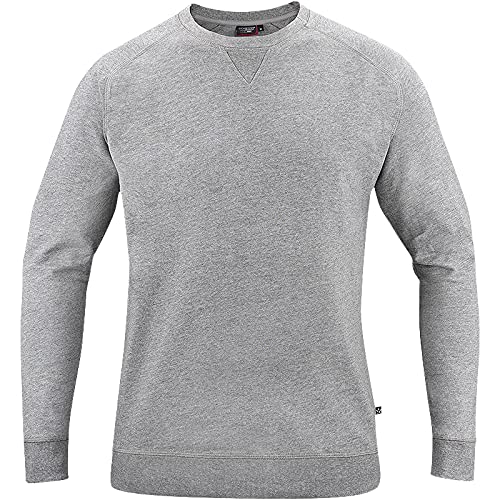 Texstar SW17 Unisex Crew Ausschnitt Sweatshirt, Größe 3XL, Grau von Texstar