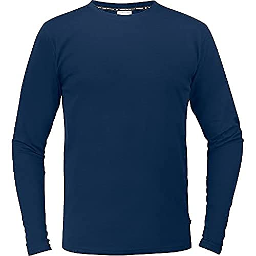 Texstar TS17 Herren Langärmeliges Stretch T-Hemd, Größe S, Marine von Texstar