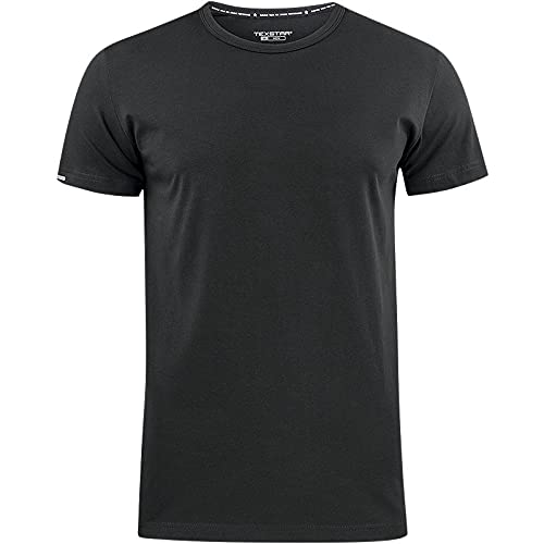 Texstar TS20 Herren Funktions T-Hemd, Größe S, Schwarz von Texstar