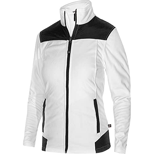 Texstar WJ46 Damen Stretch Fleece Jacke, Größe L, Weiß von Texstar