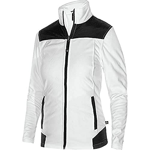 Texstar WJ46 Damen Stretch Fleece Jacke, Größe M, Weiß von Texstar