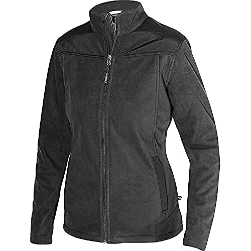 Texstar WJ46 Damen Stretch Fleece Jacke, Größe S, Grau von Texstar