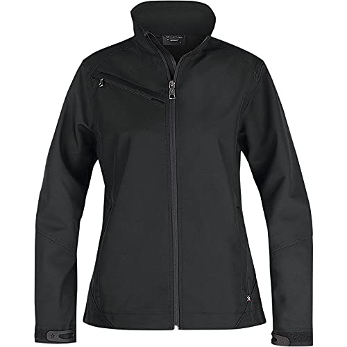 Texstar WJ79 Damen Softshell Jacke, Größe L, Schwarz von Texstar