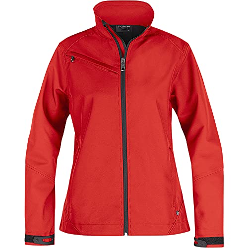 Texstar WJ79 Damen Softshell Jacke, Größe M, Rot von Texstar