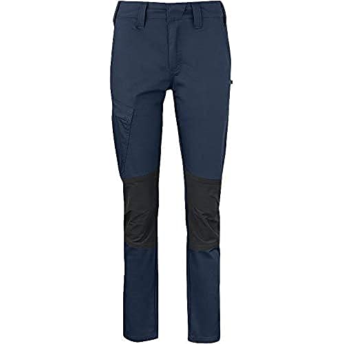 Texstar WP43 Damen Tech Stretch Hose, Größe W29/L30, Marine/Schwarz von Texstar