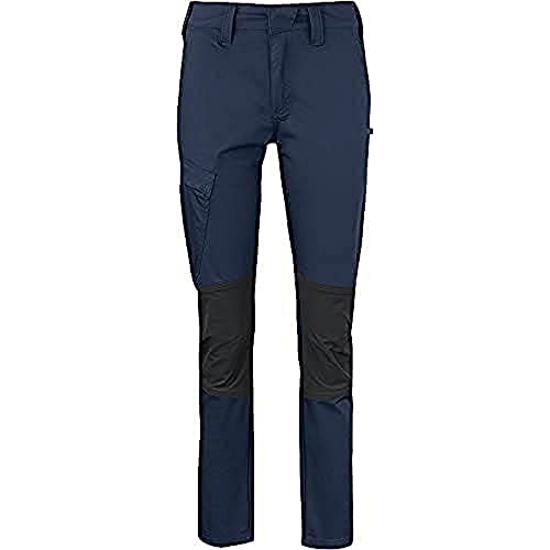 Texstar WP43 Damen Tech Stretch Hose, Größe W34/L34, Marine/Schwarz von Texstar