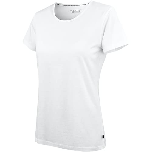 Texstar WT21 Damen Eco Fusion T-Hemd, Größe S, Weiß von Texstar