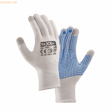 Texxor Handschuh TOUCH 1942-8 Feinstrick weiß Gr. 8 Texxor Handschuh TOUCH 1942-8 Feinstrick weiß Gr. 8 von Texxor