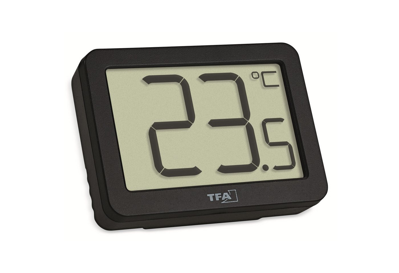 Tfa Anzeigegerät TFA Digitales Thermometer 30.1065.01, schwarz Tfa Anzeigegerät TFA Digitales Thermometer 30.1065.01, schwarz von Tfa